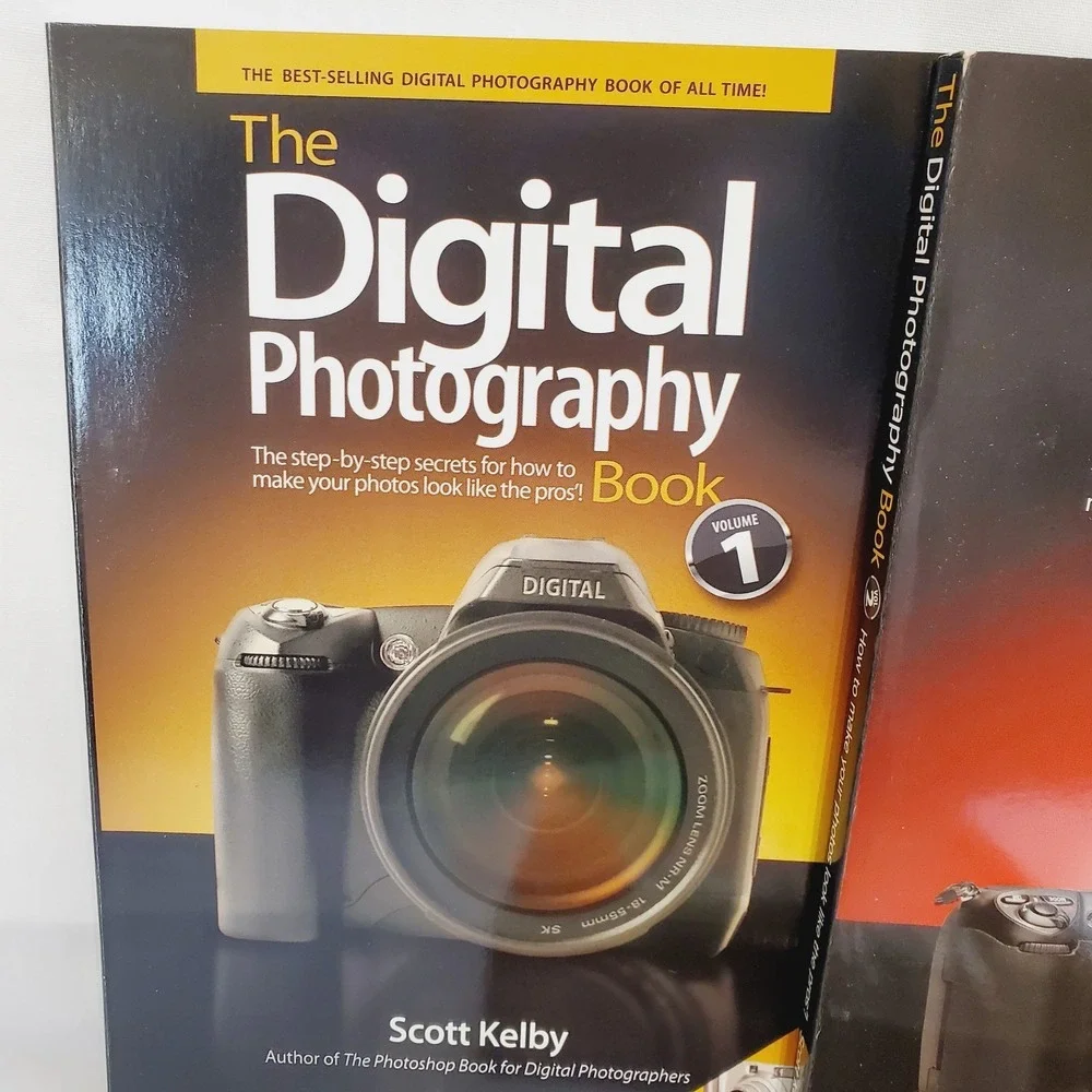 Scott Kelby's Digital Photography by Kelby Volumes 1, 2, & 3 Boxed‎ Set